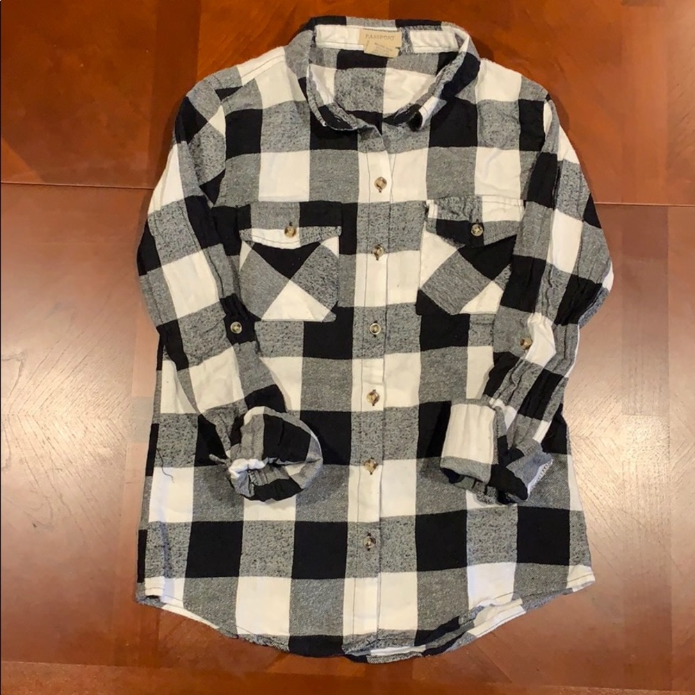 Buffalo Check Flannel size s